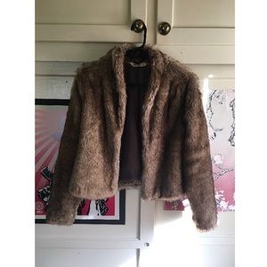 Hollister Faux Fur Jacket